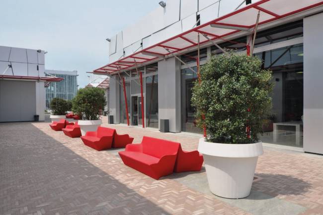 Кашпо пластиковое Gio Tondo Standard Ø1100х920 мм